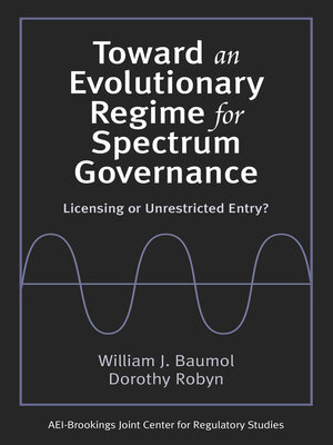 cover image of Toward an Evolutionary Regime for Spectrum Governance